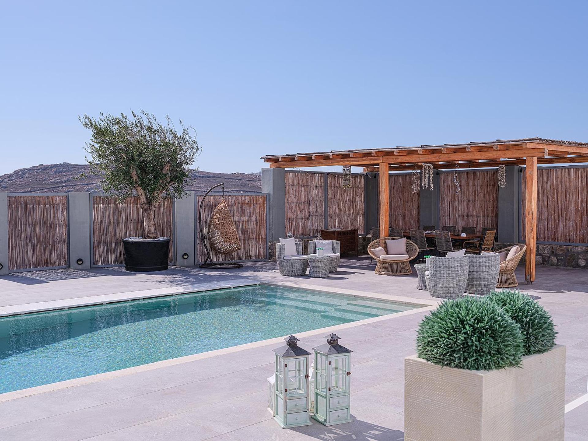 Chrysanthemo Villas Áno Merá Kültér fotó