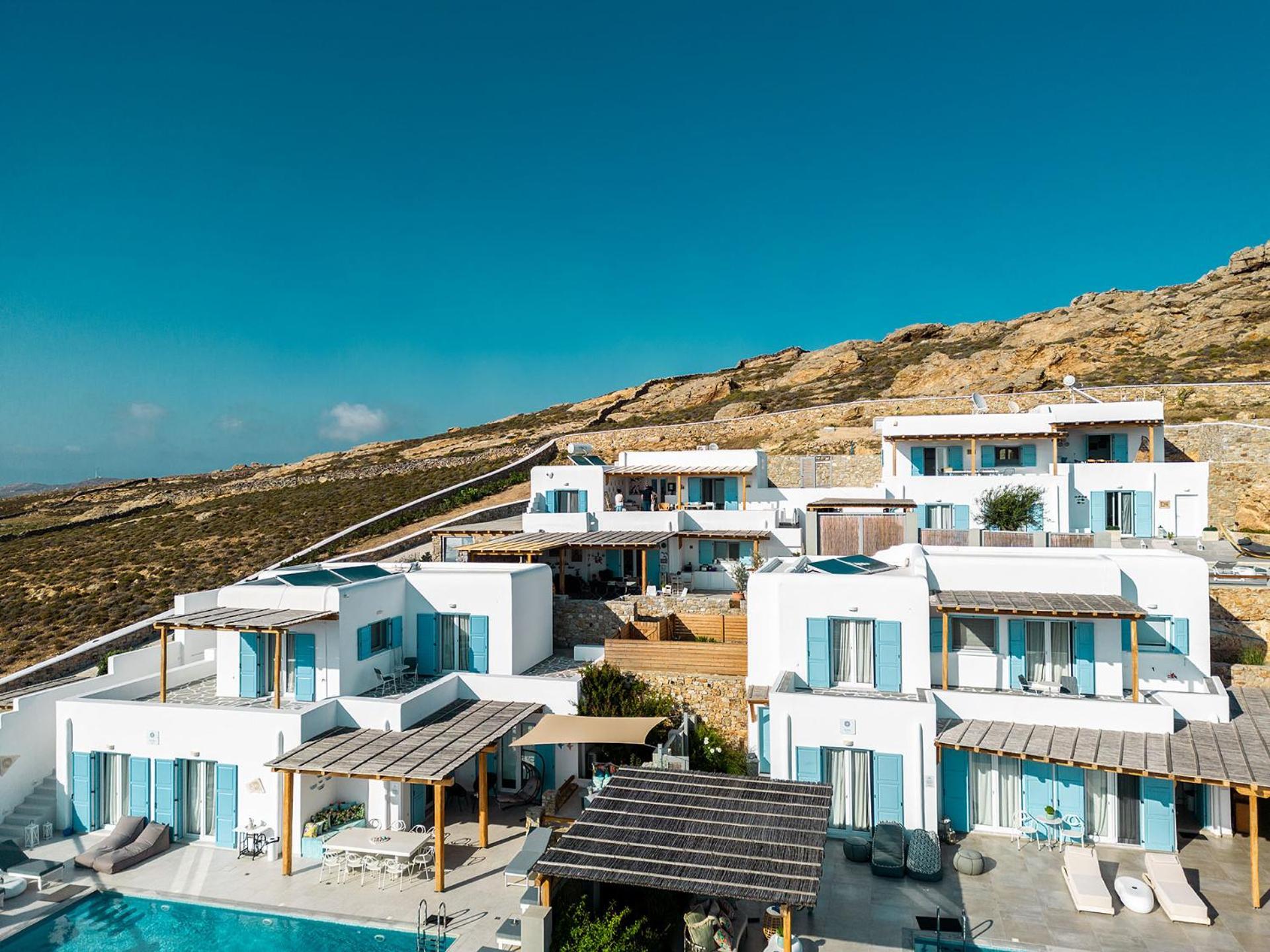 Chrysanthemo Villas Áno Merá Kültér fotó