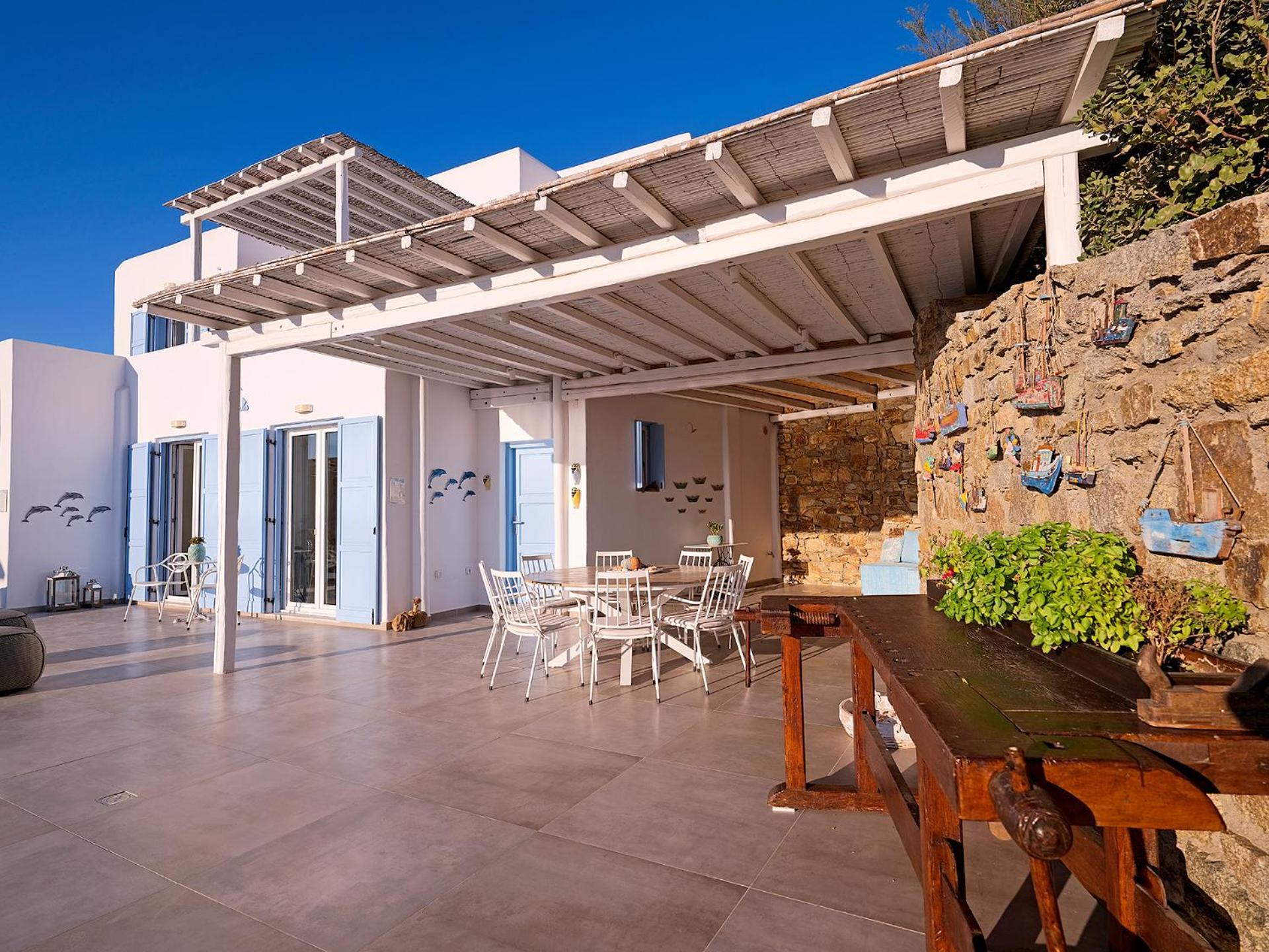 Chrysanthemo Villas Áno Merá Kültér fotó