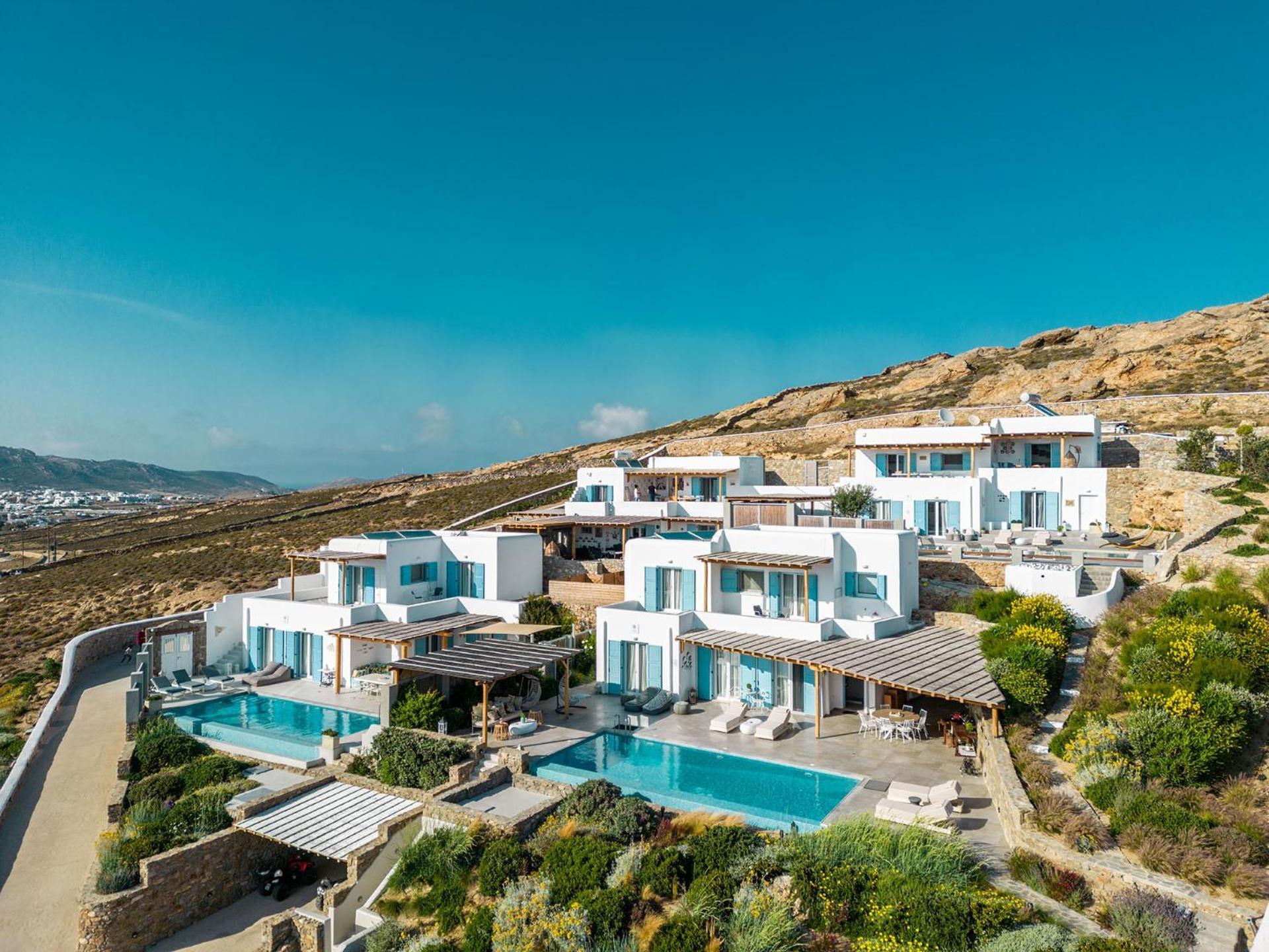Chrysanthemo Villas Áno Merá Kültér fotó