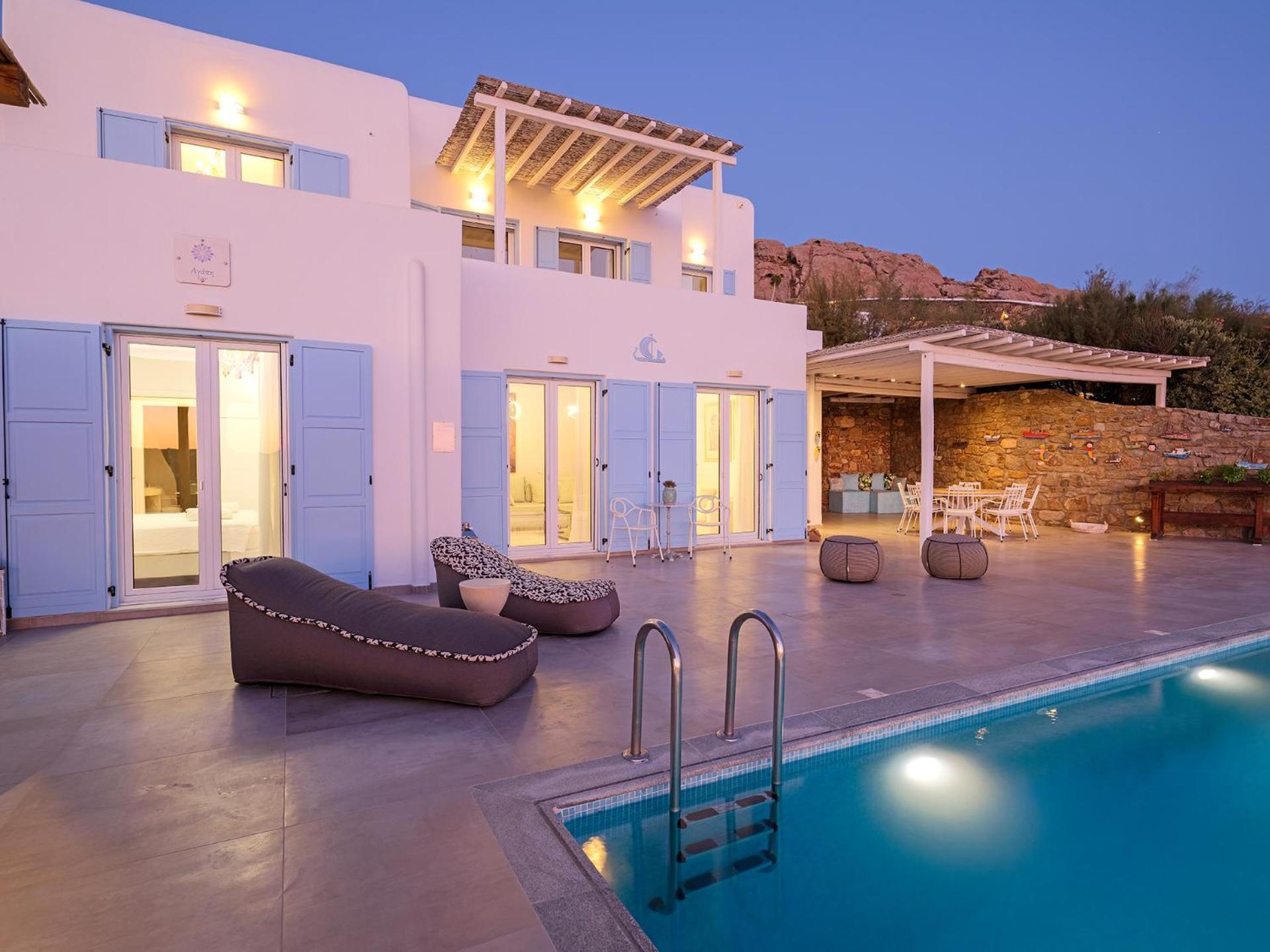 Chrysanthemo Villas Áno Merá Kültér fotó