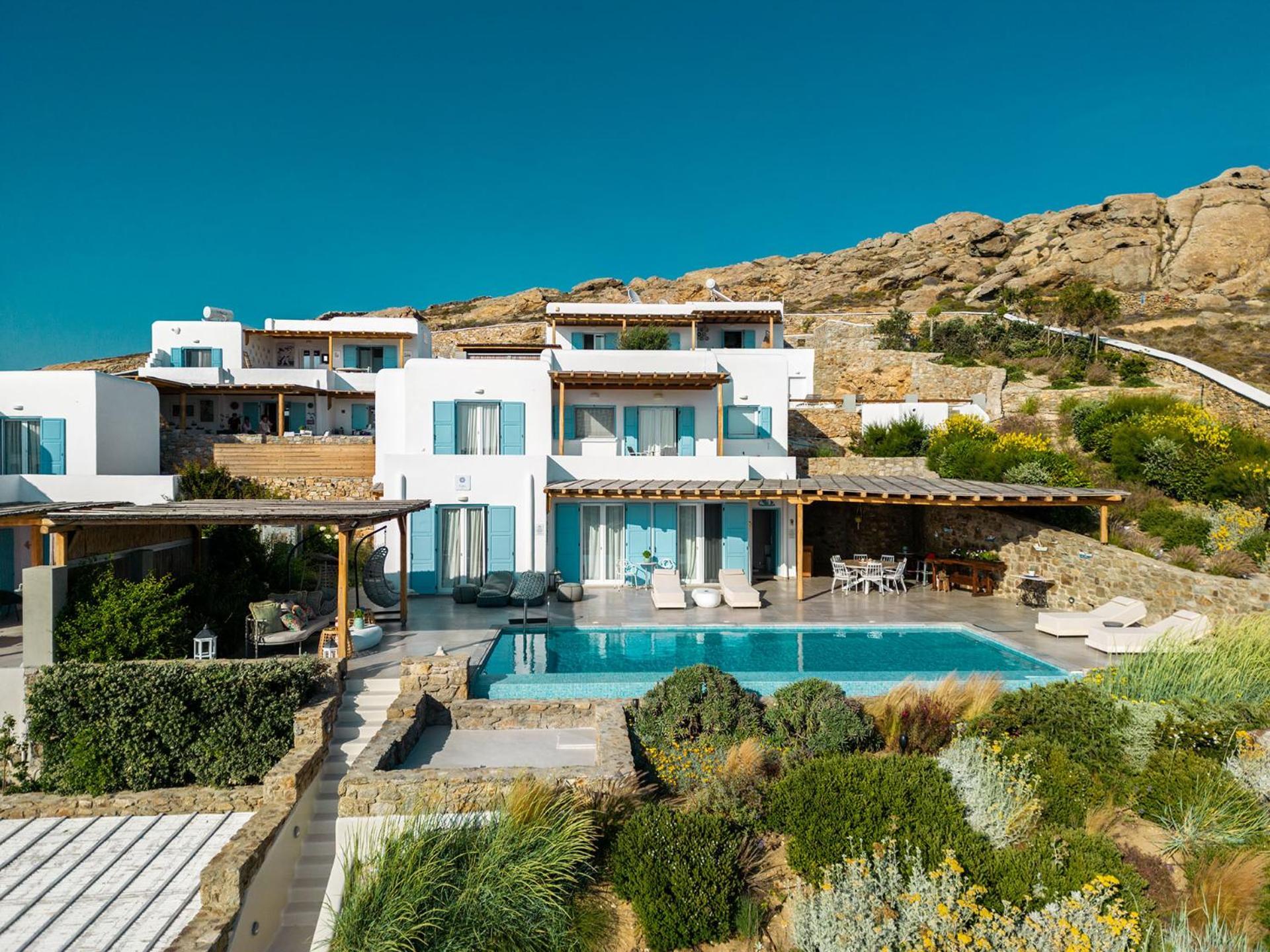 Chrysanthemo Villas Áno Merá Kültér fotó