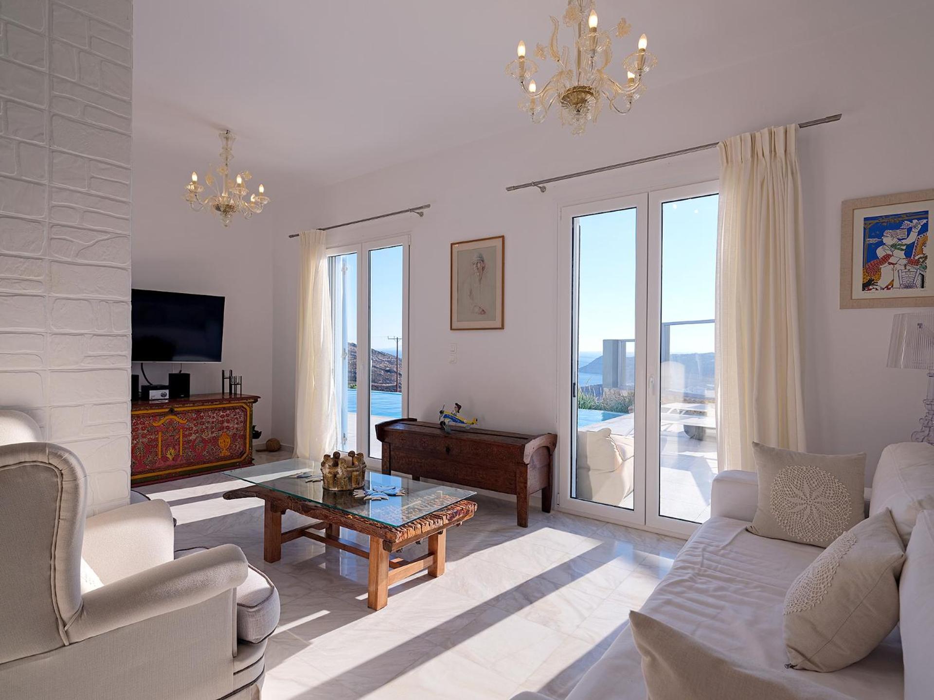 Chrysanthemo Villas Áno Merá Kültér fotó