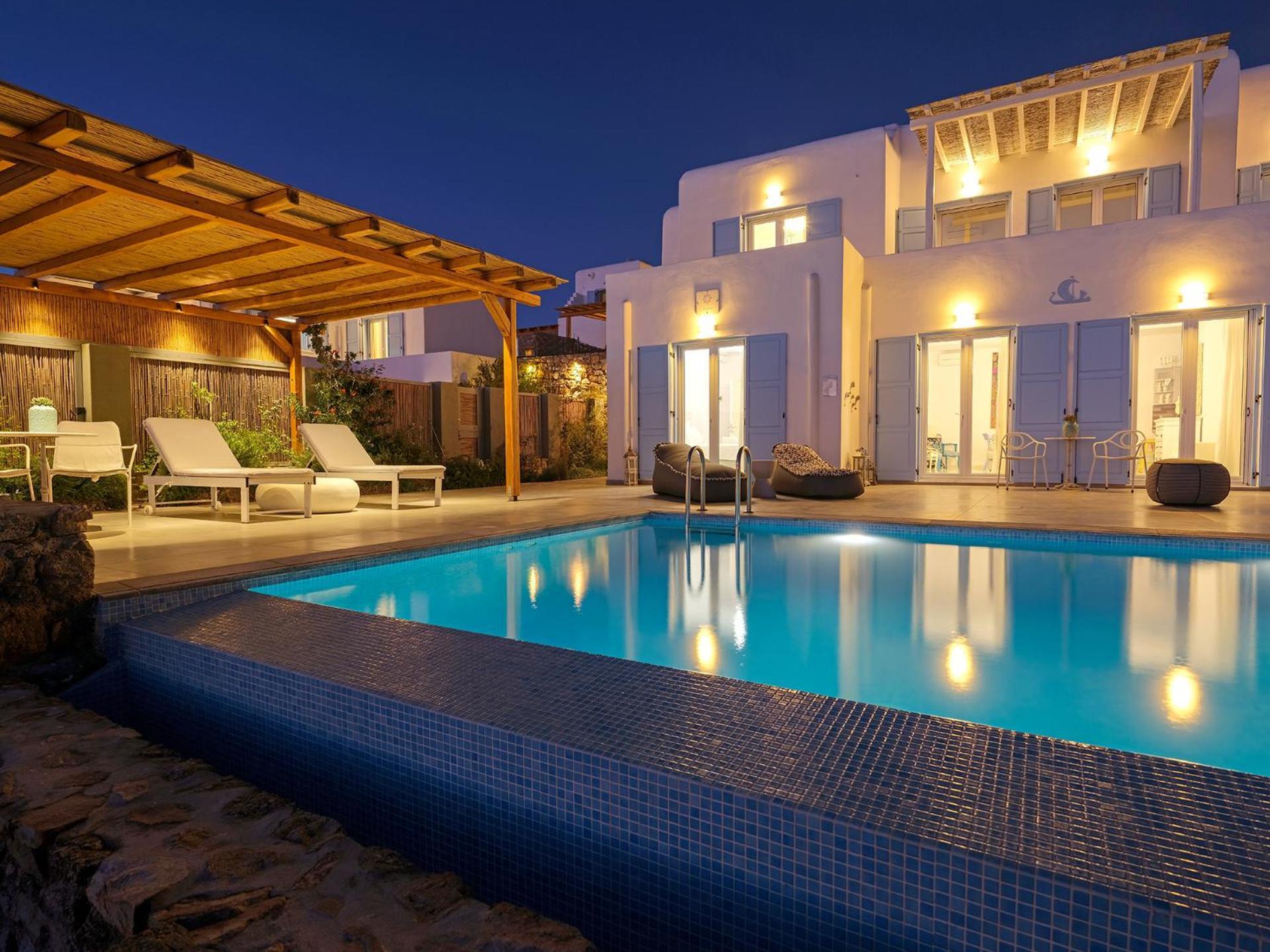 Chrysanthemo Villas Áno Merá Kültér fotó