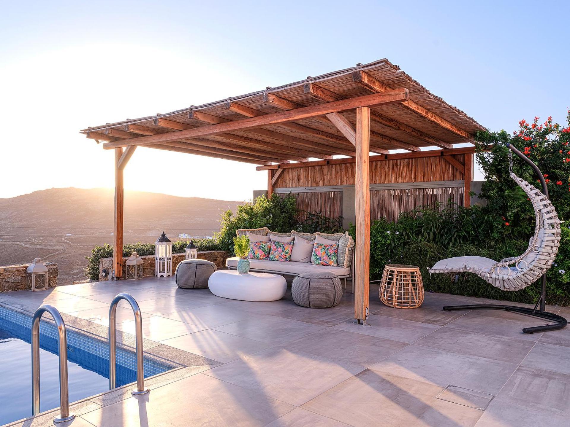 Chrysanthemo Villas Áno Merá Kültér fotó