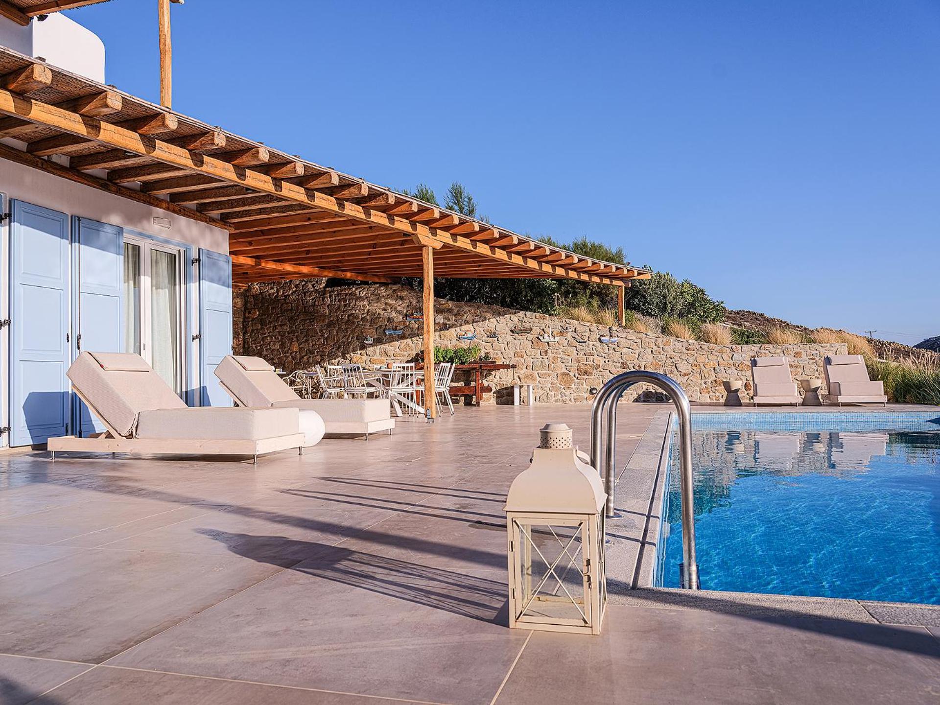 Chrysanthemo Villas Áno Merá Kültér fotó