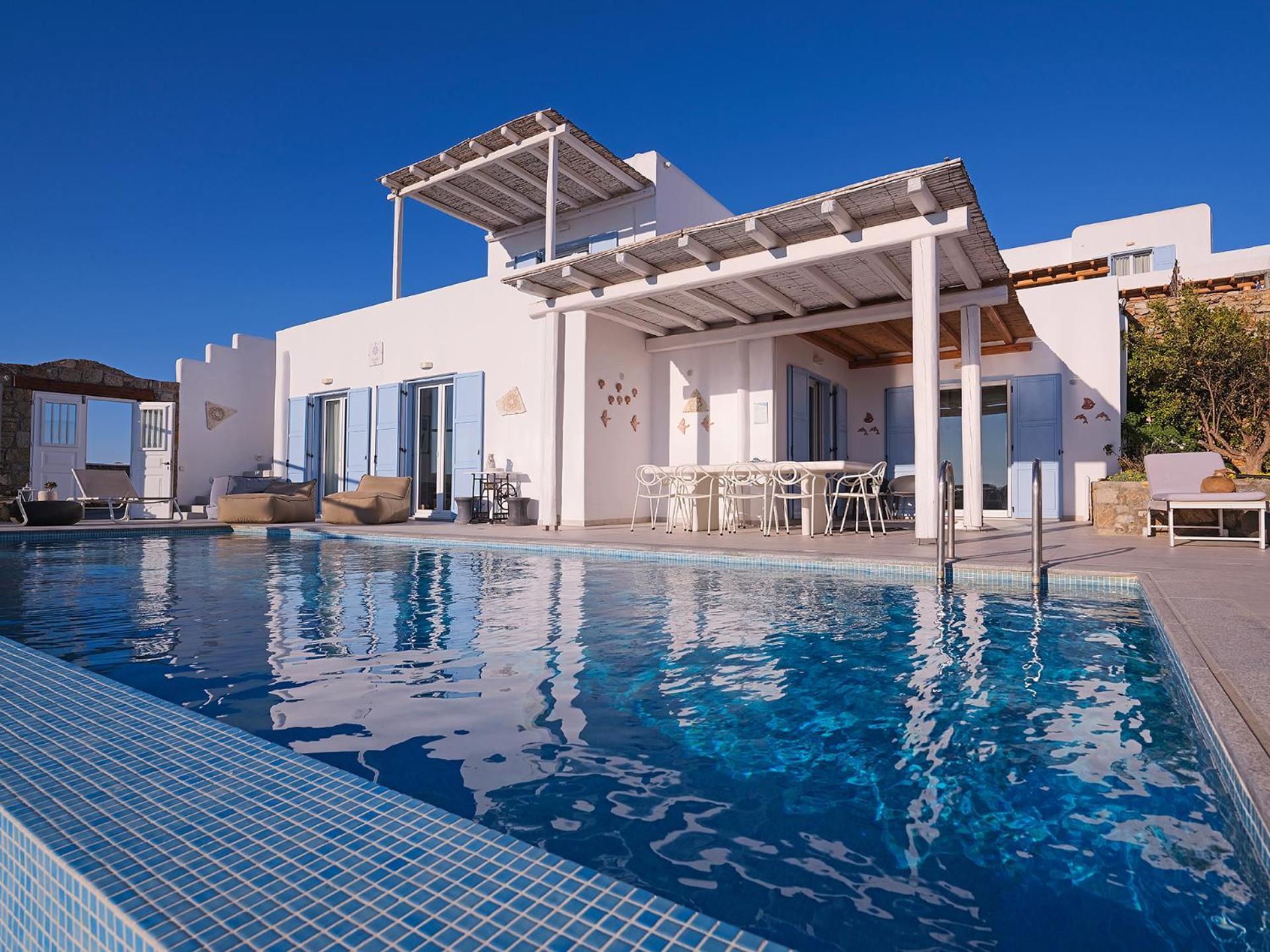 Chrysanthemo Villas Áno Merá Kültér fotó