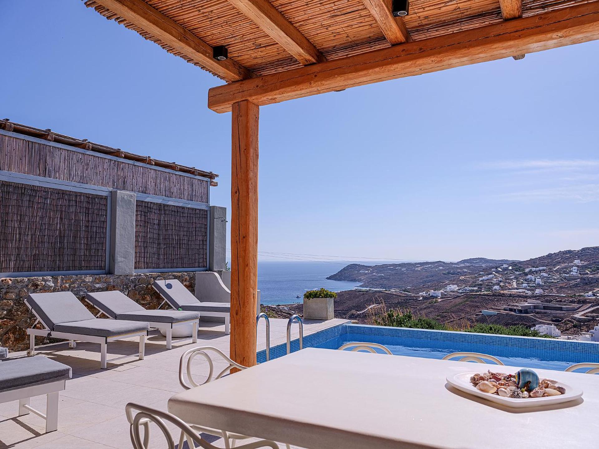 Chrysanthemo Villas Áno Merá Kültér fotó