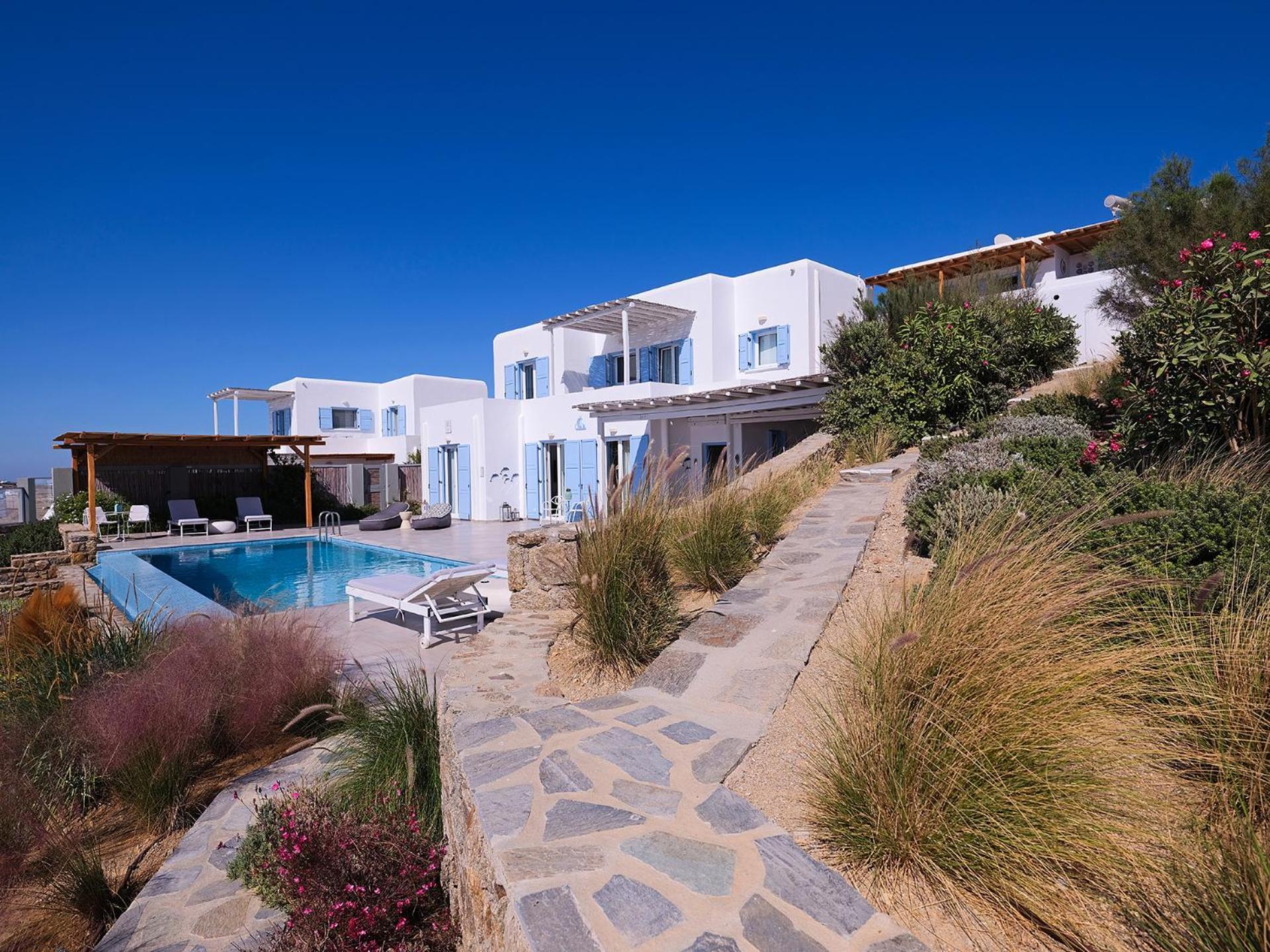Chrysanthemo Villas Áno Merá Kültér fotó