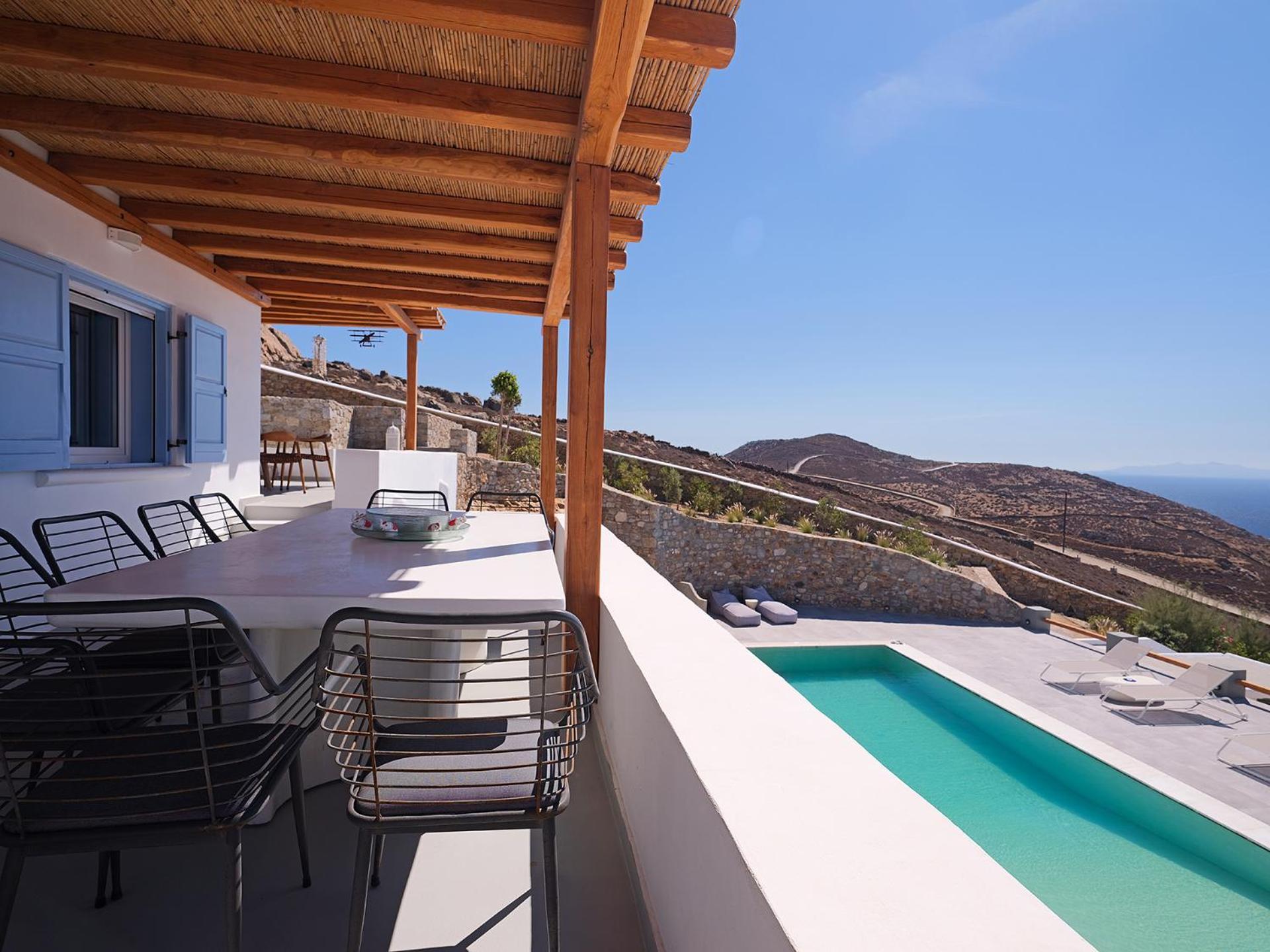 Chrysanthemo Villas Áno Merá Kültér fotó