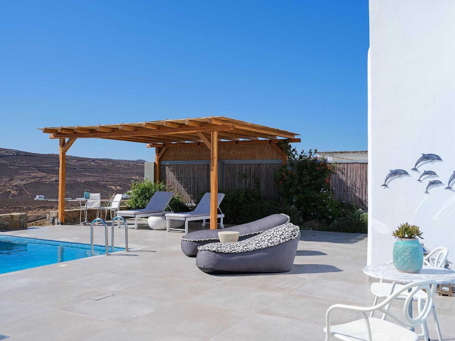 Chrysanthemo Villas Áno Merá Kültér fotó
