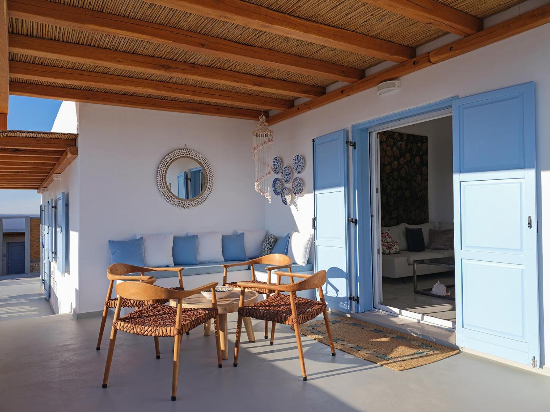 Chrysanthemo Villas Áno Merá Kültér fotó