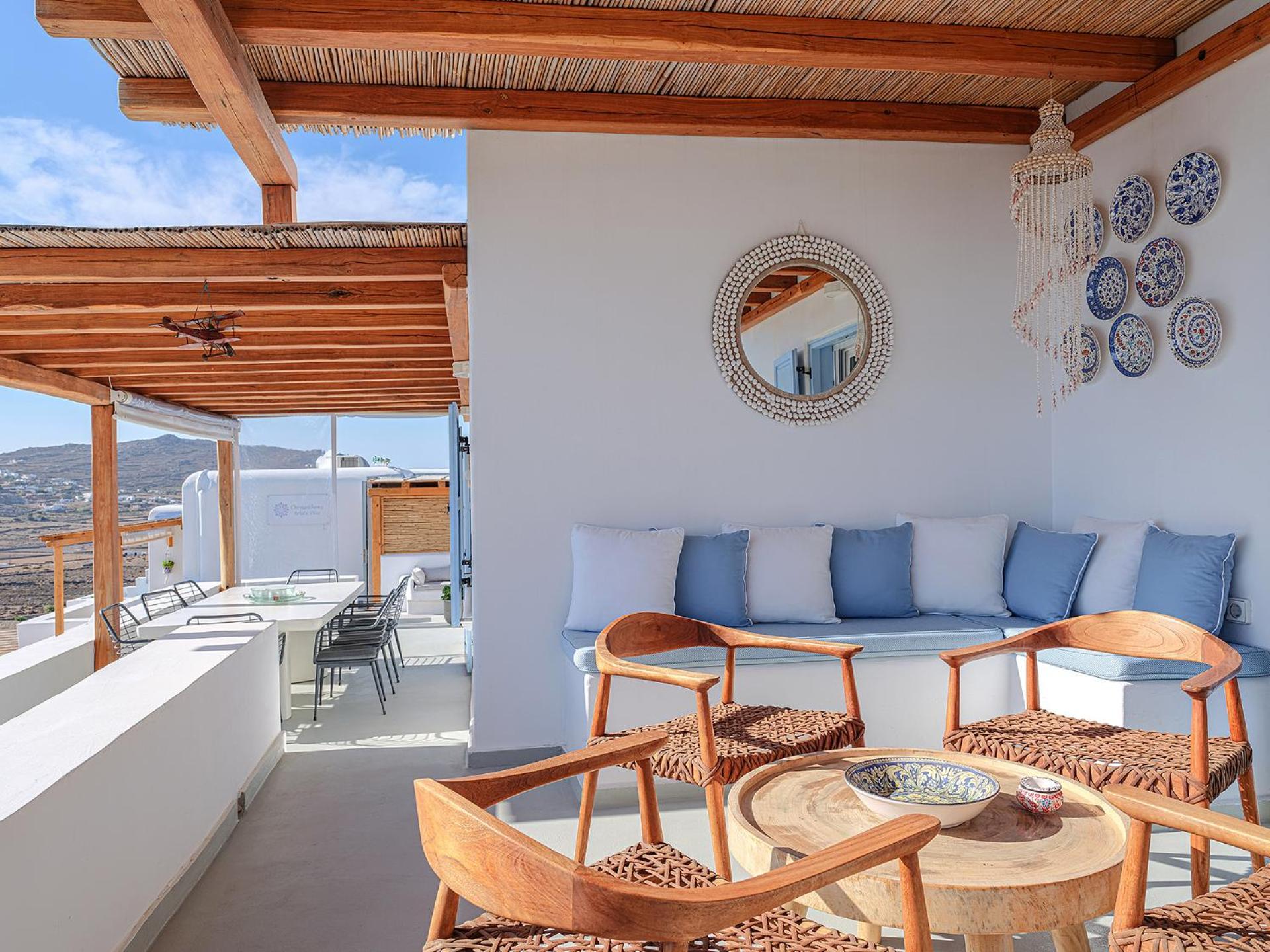 Chrysanthemo Villas Áno Merá Kültér fotó