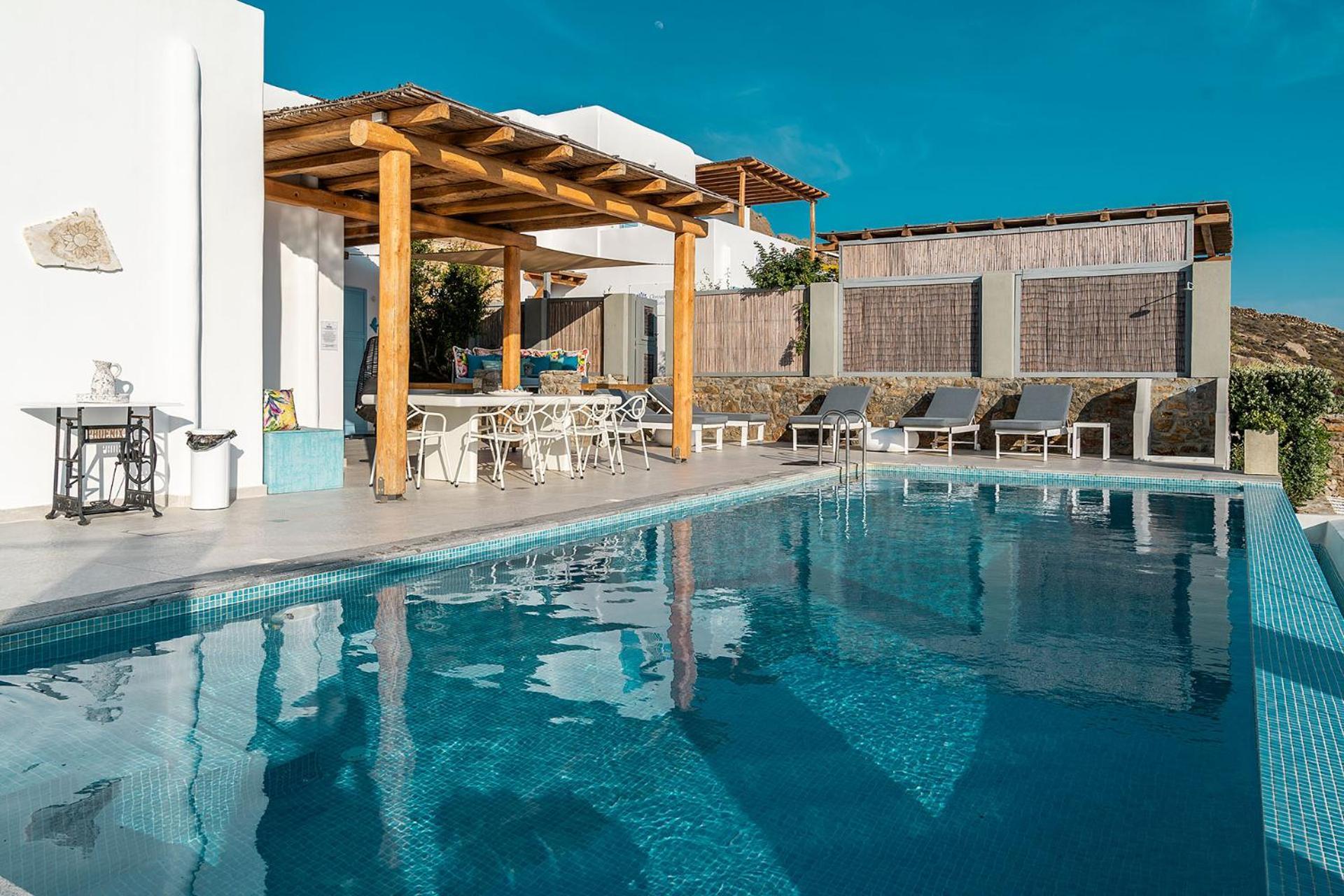 Chrysanthemo Villas Áno Merá Kültér fotó
