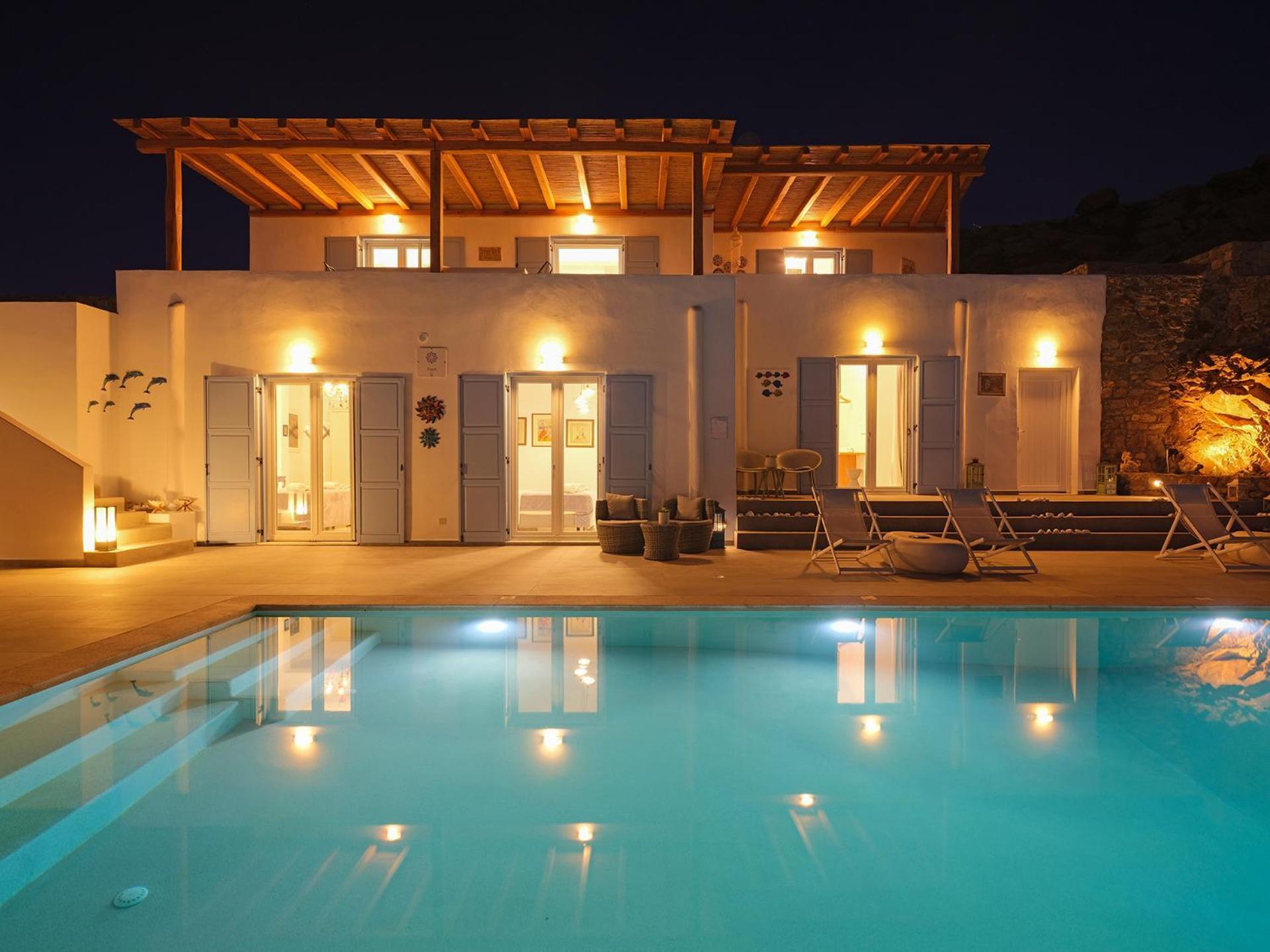 Chrysanthemo Villas Áno Merá Kültér fotó
