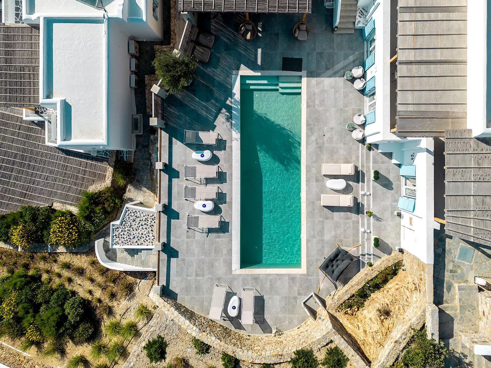 Chrysanthemo Villas Áno Merá Kültér fotó