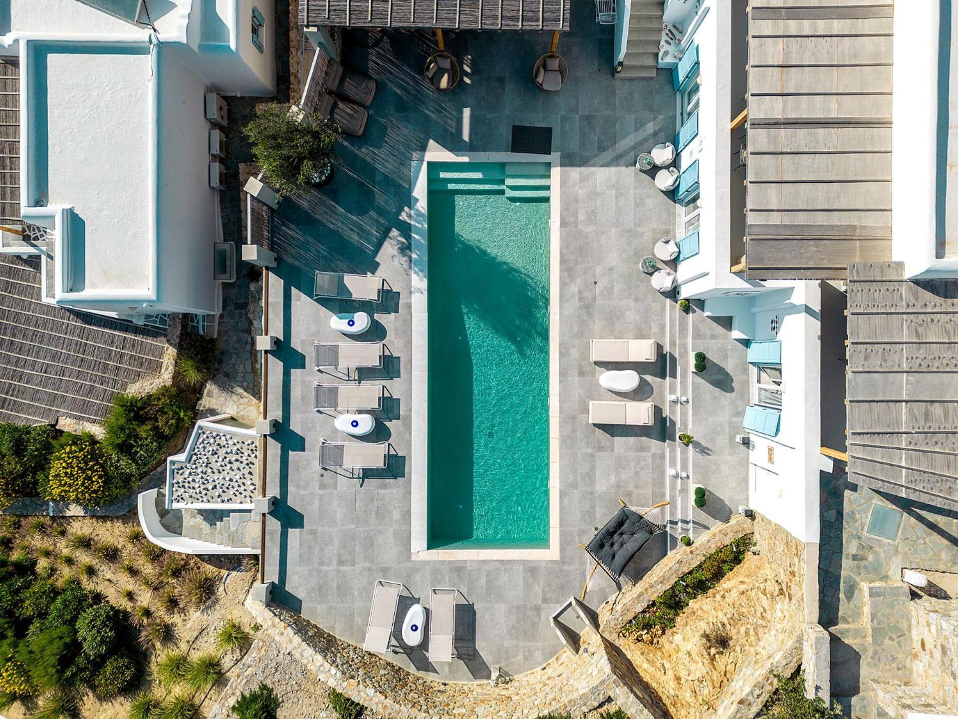 Chrysanthemo Villas Áno Merá Kültér fotó