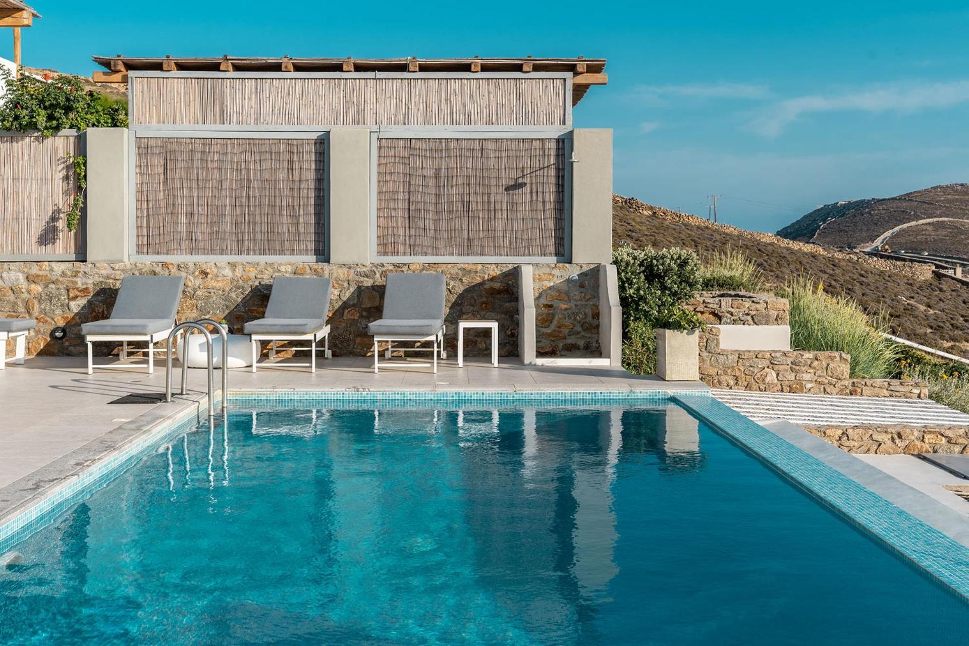 Chrysanthemo Villas Áno Merá Kültér fotó